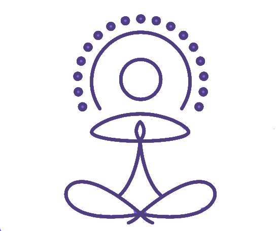logotipo de meditación para sanar el alma